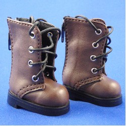 Brown Lace Up Boots (1/6)